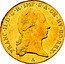 Austria 2 Ducat Franz II 1799 A KM# 1888 FRANC II D G R IMP S A GE HV BO REX coin obverse