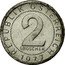 Austria 2 Groschen Imperial Eagle 1977 KM# 2876 REPUBLIK ÖSTERREICH 2 GROSCHEN 1968 coin reverse