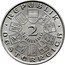 Austria 2 Schilling 700th Anniv. death poet W. v d Vogelweide 1930 KM# 2845 REPUBLIK OESTERREICH 2 SCHILLING coin obverse
