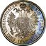 Austria 2 Thaler Franz Joseph I 1867 A KM# 2250 ZWEI VEREINSTHALER XV EIN PFUND FEIN 1865 coin reverse