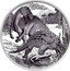 Austria 20 Euro Creteceous - Life on the Ground 2014 Proof KM# 3230 coin reverse