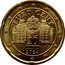 Austria 20 Euro Cent Belvedere Palace 2024 BU KM# 3140 EURO CENT 20 2008 coin obverse