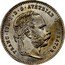 Austria 20 Kreuzer Franz Joseph I 1868 KM# 2212 FRANC·IOS·I·D·G·AVSTRIAE IMPERATOR coin obverse