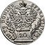 Austria 20 Kreuzer (Maria Theresa) KM# 2029 20 IN TE DOMINE SPERAVI 1765 PR coin reverse