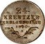 Austria 24 Kreuzer Franz II 1800 A KM# 2148 24 KREUTZER ERBLAENDISCH coin reverse