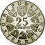 Austria 25 Schilling 150th Anniversary - Vienna Technical High School 1965 Proof KM# 2897 REPUBLIK 25 SCHILLING ÖSTERREICH coin obverse