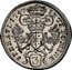 Austria 3 Kreuzer Franz I 1747 WI KM# 2012 IN TE DOMINE SPERAVI coin reverse