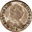 Austria 3 Kreuzer Joseph II 1780 A KM# 2058.1 IOS II D G R I S A GE HU BO REX coin obverse