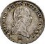 Austria 3 Kreuzer Leopold II 1791 B Varieties exist for 1791 with larger letter X after date KM# 2095 LEOP II D G R I S A GE HV BO REX coin obverse