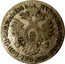 Austria 3 Kreuzer (Franz I) KM# 2118 HVN•BOH•LOMB•ET VEN•GAL•LOD•IL•REX•A•A•1820• 3 coin reverse