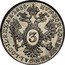 Austria 3 Kreuzer Franz I 1833 C KM# 2121 HVN·BOH·LOMB·ET·VEN·GAL·LOD·IL·REX·A·A·1833· coin reverse
