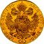 Austria 4 Ducat Leopold II 1790 A KM# 1884 ARCH AVST D BVRG (4) LOTH M D HET 1790 coin reverse