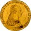 Austria 4 Ducat Franz II 1803 A KM# 1887 FRANCISCVS II D G R IMP S A GERM HV BO REX A coin obverse