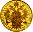 Austria 4 Ducat Franz Joseph I 1860 A KM# 2272 HVNG.BOH.LOMB ET VEN.GAL.LOD.ILL.REX.A.A. 4 coin reverse