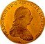 Austria 4 Ducat (Franz I) KM# 2176 FRANCISCVS I. D. G. AVSTRIAE IMPERATOR coin obverse
