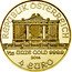 Austria 4 Euro (Vienna Philharmonic) KM# 3226 REPUBLIK ÖSTERREICH 1/25 UNZE GOLD 999.9 2014 4 EURO coin obverse