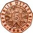 Austria 5 Euro Arctic Adventure 2014 KM# 3231 5 EURO REPUBLIK ÖSTERREICH coin obverse