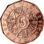 Austria 5 Euro New Year -Concert of Philharmonic Orchestra 2016 KM# 3249 5 EURO REPUBLIK ÖSTERREICH coin obverse