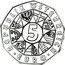 Austria 5 Euro Viennese Waltz 2013 Special Unc KM# 3216a WIENER WALZER 2013 coin reverse