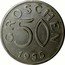 Austria 50 Groschen Shield 1935 KM# 2854 GROSCHEN 50 1935 coin reverse