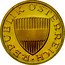 Austria 50 Groschen Coat of Arms - Heraldic 1981 Proof KM# 2885 REPUBLIK ÖSTERREICH coin obverse