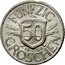 Austria 50 Groschen Imperial Eagle 1955 Proof KM# 2870 FÜNFZIG 50 19 52 GROSCHEN coin reverse