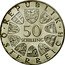 Austria 50 Schilling 100th Anniversary - Institute of Agriculture 1972 KM# 2914 · REPUBLIK · 50 SCHILLING ÖSTERREICH coin obverse