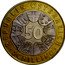Austria 50 Schilling Centenary - Death of Johann Strauss 1999 KM# 3061 50 SCHILLING REPUBLIK ÖSTERREICH coin obverse