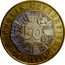 Austria 50 Schilling 125th Anniversary of Ferdinand Porsche) 2000 KM# 3070 50 SCHILLING REPUBLIK ÖSTERREICH coin obverse
