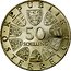 Austria 50 Schilling 500th Anniversary - Bummerl House 1973 Proof KM# 2916 · REPUBLIK · 50 SCHILLING ÖSTERREICH coin obverse
