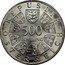 Austria 500 Schilling Millennium of Steyr 1980 KM# 2947 500 SCHILLING REPUBLIK ÖSTERREICH coin obverse