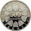 Austria 500 Schilling 400th Salzburg's Archbishop von Raitenau 1987 KM# 2982 500 SCHILLING REPUBLIK ÖSTERREICH coin obverse