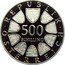 Austria 500 Schilling (Pope's Visit to Austria of Johannes Paul II) KM# 2985 500 SCHILLING REPUBLIK ÖSTERREICH coin obverse