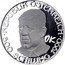Austria 500 Schilling (Oskar Kokoschka) KM# 2994 1990 500 SCHILLING OK REPUBLIK ÖSTERREICH coin obverse