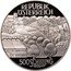 Austria 500 Schilling (Alpine foothills) KM# 3029 REPUBLIK OESTERREICH 500 SCHILLING 1995 coin obverse