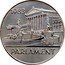 Austria 500 Schilling (Centennial - Parliament Building) KM# 2964 1983 PARLAMENT coin reverse