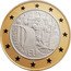 Austria 500 Schilling European Union - Austrian Membership 1995 Proof KM# 3023 ÖSTERREICH IN DER EU 1995 coin reverse