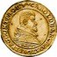 Austria 7 Ducat Karl 1614 KM# 16 CAROL D G ARCH AVST DVX BVRG COM TIROL coin obverse