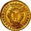 Austria 1 Ducat Sigismund Ludwig 1640 KM# 8 LIBER BARO IN HOLLENBVRG 1640 coin reverse
