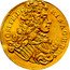 Austria Ducat Joseph I 1706 KM# 1454 IOSEPH D G R I S A G H B R coin obverse