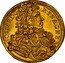 Austria Ducat Joseph I 1710 KM# 1450 IOSEPH D G R ISA G H B R coin obverse