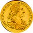 Austria Ducat Maria Theresa - eagle with arms of Styria 1769 G-K KM# 1857 M THERES D G R IMP HU BO REG coin obverse