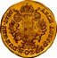 Austria Ducat Joseph II 1786 F KM# 1874 ARCH·AUST·D·BU· LO·M·DUX·HET· coin reverse