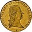Austria Ducat Leopoldo II 1790 A KM# 1882 LEOPOLDVS II D G HVNG BOHEM GAL LOD REX A coin obverse