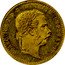 Austria Ducat Franz Joseph I 1872 A KM# 2266 FRANC·IOS·I·D·G·AVSTRIAE IMPERATOR A coin obverse