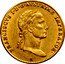 Austria Ducat (Franz I) KM# 2172 FRANCISCVS I. D. G. AVSTRIAE IMPERATOR. coin obverse