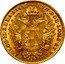 Austria Ducat (Franz I) KM# 2172 HVN. BOH. LOMB. ET. VEN. GAL. LOD. IL. REX. A. A. coin reverse