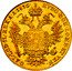 Austria Ducat (Ferdinand I) KM# 2261 HVNG BOH LOMB ET VEN GAL LOD IL REX A A coin reverse