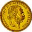 Austria Ducat Franz Joseph I 1914 KM# 2267 FRANC IOS I D G AUSTRIAE IMPERATOR coin obverse