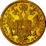 Austria Ducat Franz Joseph I 1914 KM# 2267 HUNGAR BOHEM GAL LOD ILL REX A A 1915 coin reverse